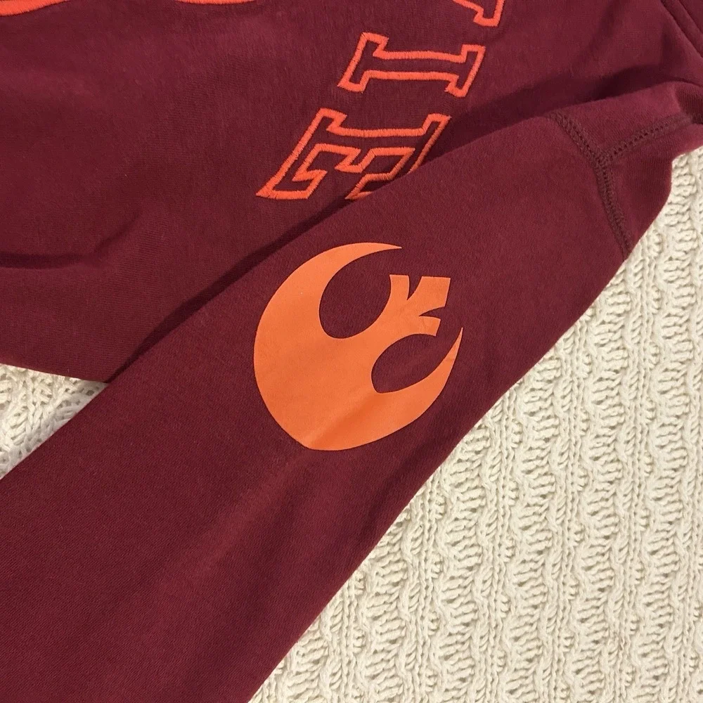 Gap Star Wars Chewie Hoodie Boys Size XXL‎ 14-16 Burgundy Chewbacca Pullover